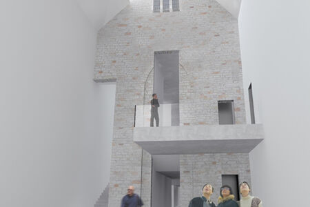 Dom-Museum, Neubau: Perspektive Lettnerraum