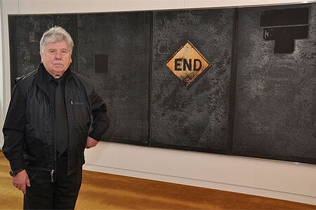 Der Künstler Prof. Gerd Winner schenkt dem Dom-Museum einen Teil seiner Werke