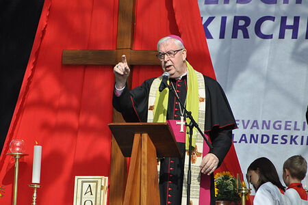 Bischof Trelle beim Tag der Niedersachsen, 01.09.2013