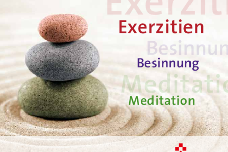 Broschüre "Exerzitien. Besinnung. Meditation" 2013