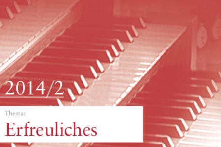 Kirchenmusikalische Informationen, Nr. 2/2014