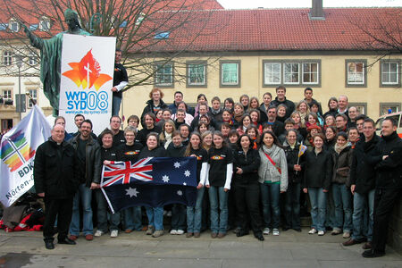 Chrisam-Messe 2008: Teilnehmer am WJT in Sydney