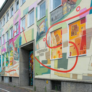 Mariano-Josephinum, Graffiti, Bauvorhaben