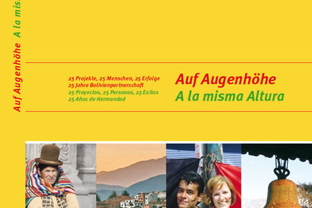 Bolivienbuch "Auf Augenhöhe", Cover