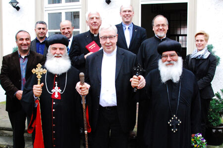 Antrittsbesuch des syrisch-orthodoxen Erzbischofs Aydin
